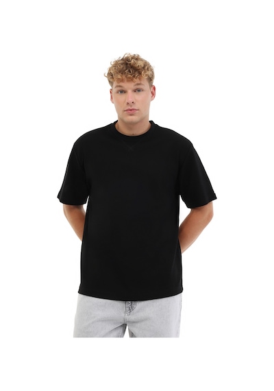 Lumberjack Ml Neck 11bs60 5pr Siyah Erkek Kısa Kol T-shirt 000000000102054775 Siyah