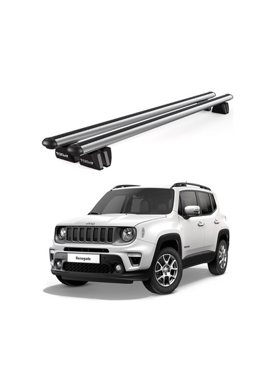 Pençe Jeep Renegade 2014 Ve Sonrası Uyumlu Gri Ara Atkı 135cm Port Bagaj Tavan Barı