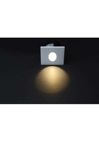Cata Ct-5179 3 Watt Beyaz Kasa Koridör Armatürü Günışığı Beyaz