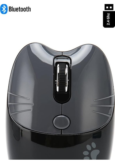 NDNeed ND-CATMOUSE02 Sevimli Kedi Kablosuz Mouse