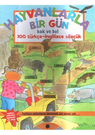 Hayvanlarla Bir Gün Bak ve Bul- Abc Yayınevi