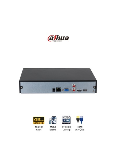 Nvr2104hs 4ks3 4 Kanal 4k Ip Kamera Nvr Recorder