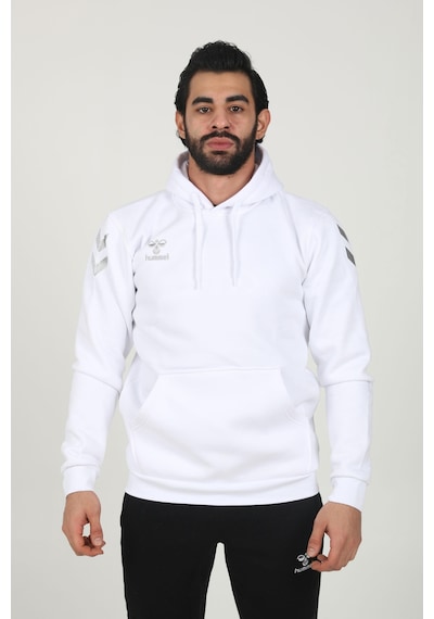 HUMMEL Armin Pamuklu Hoodie Beyaz