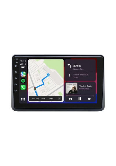 Honda City 2021-2024 Android Multimedya Carplay Android Auto Navigasyon Kameralı 8gb Ram 128gb 9"