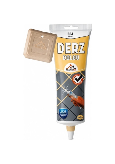 Fixon Home Derz Tamir Dolgusu Bej Renk 400g, Hazır Derz Dolgusu,