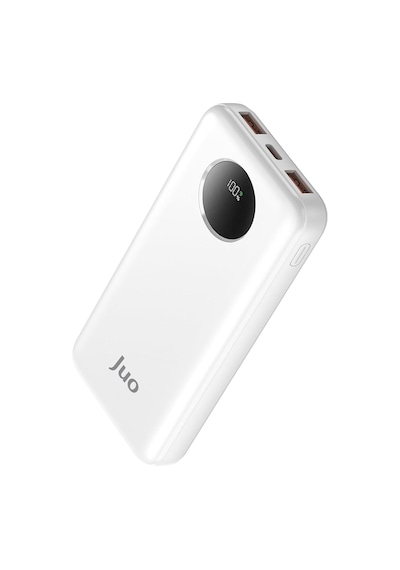 Lexroo 10000mah 22.5w Dijital Led Ekranlı Taşınabilir Hızlı Şarj Cihazı Powerbank Beyaz