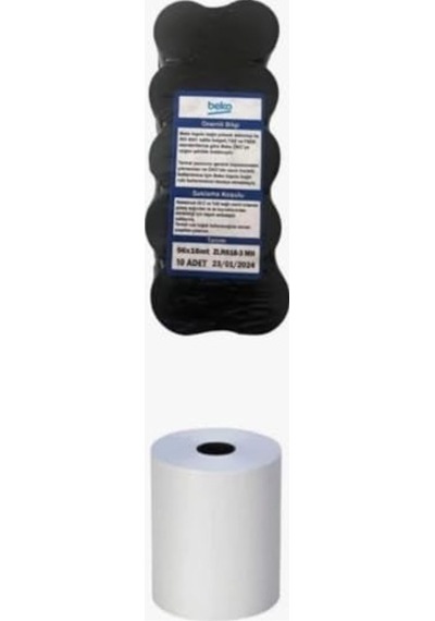Beko X30 Tr Yazarkasa Pos Rulosu 1 Paket - 10 Adet