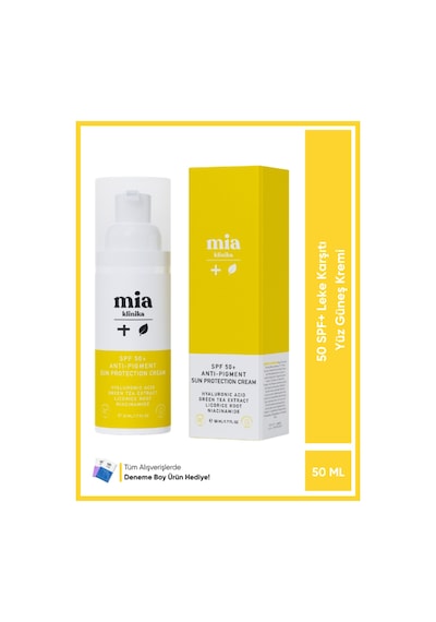 Mia Klinika Leke Karşıtı Güneş Kremi SPF50+ 50 ML