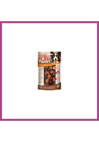 Gees Global Flavours Skewer Bites Kuşbaşı Dilimli Çiğneme Köpek Ödülü 100 Gr Gbzs