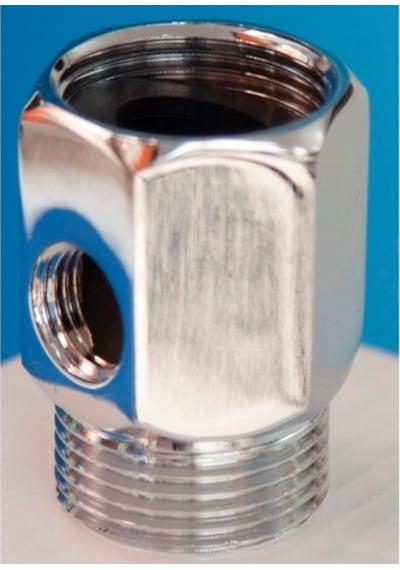 Su Arıtma Cihazı 3/4 inç Hat Alma Aparatı Metal T Fitting