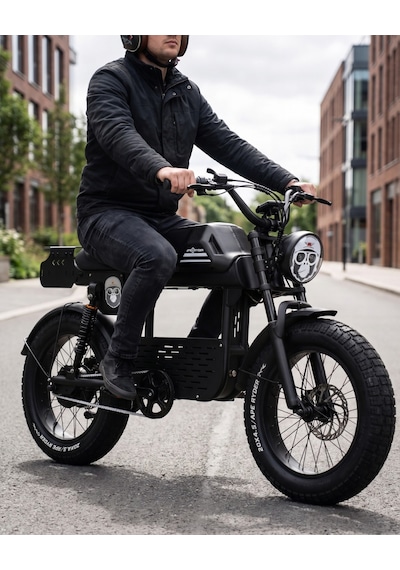 Ape Ryder Gibbon Ultra Sport Elektikli Bisiklet 1500w Siyah