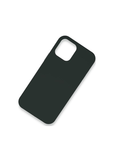 Apple Uyumlu - iPhone 12 Kılıf Lansman Legant Silikon - Koyu Yeşil