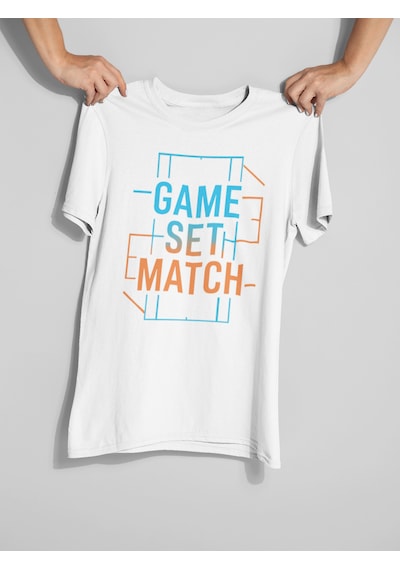 Fnbx Game Set Match T-shirt Beyaz