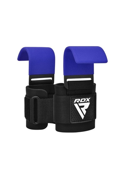 Rdx Wan-w5 Ağırlık Kaldırma Kancası Profesyonel Fitness Ve Powerlifting Kaldırma Aparatı Açık Mavi