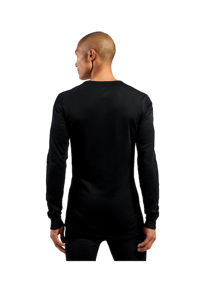 Odlo Odlo Active Warm Bl Top Crew Neck L/s Erkek Siyah İçlik Üst 6000 Siyah