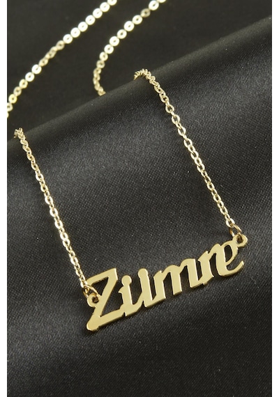 Ilkeshop Zümre İsimli Kolye -sarı altın