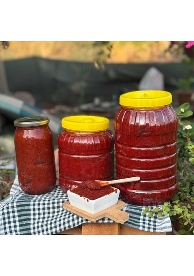 El Yapımı Acı Biber Salçası 1kg