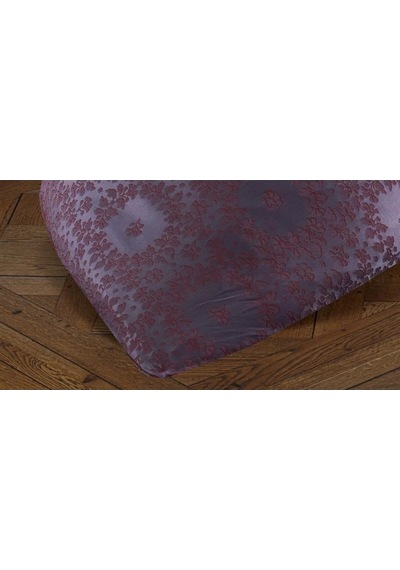 Jardin Bambu Jakar Kumaş Bordo Çift Kişilik Nevresim Takımı 6 Prç. - 901 Bordo