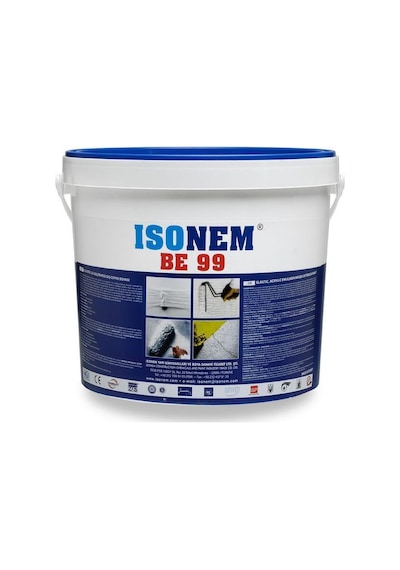 İsonem Be99 Elastik Dış Cephe Boyası 5 Kg Beyaz Diğer