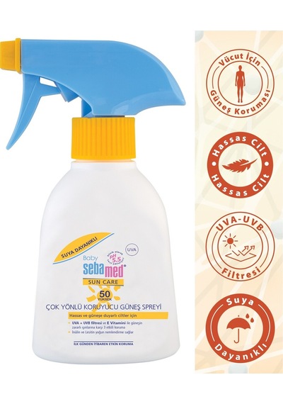 Sebamed Baby Sun Çok Yönlü Koruyucu Güneş Spreyi 50spf 200 Ml