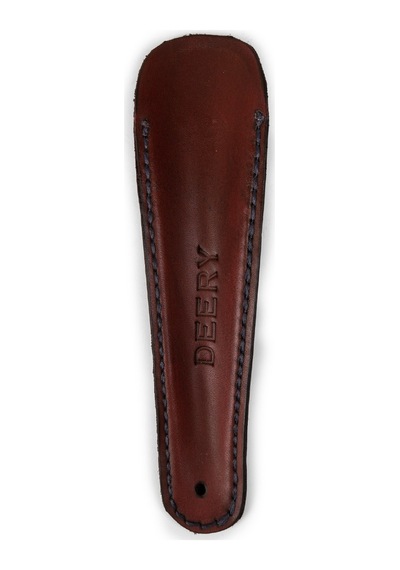 Deery Hakiki Deri Çelik Gövdeli Bordo Ayakkabı Çekeceği - 22222mbrdj02