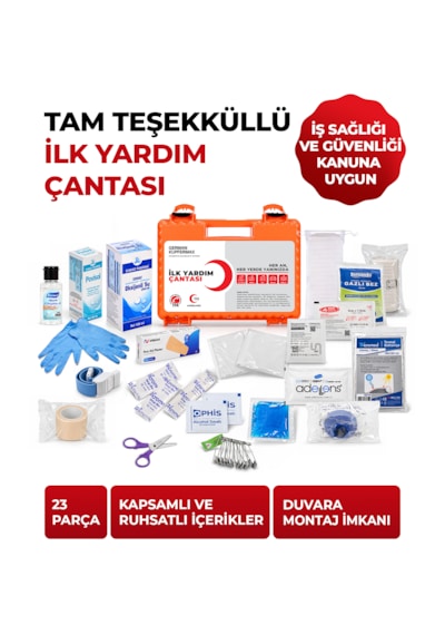 Ilk Yardım Çantası Araç Ev Ofis Ve Işyeri Için Acil Durum Seti