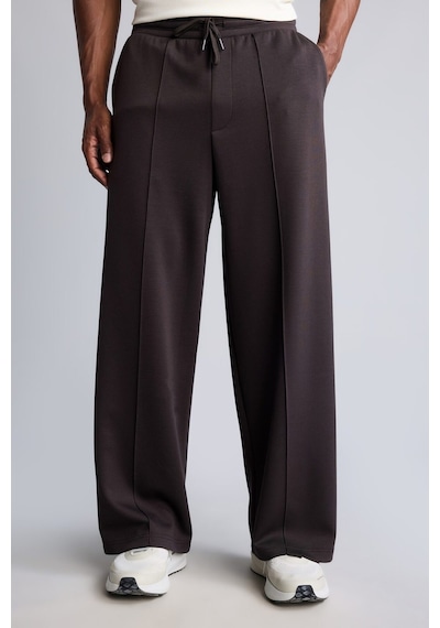 Defacto Ultra Yumuşak Baggy Fit Elastik Bel Ön Dikiş Detaylı Dalgıç Kumaş Jogger Pantolon H6171ax26aubn338 Kahve-bn338