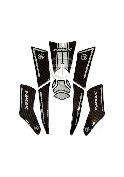 Yamaha Nmax Basamak Koruyucu Pad Karbon Desen