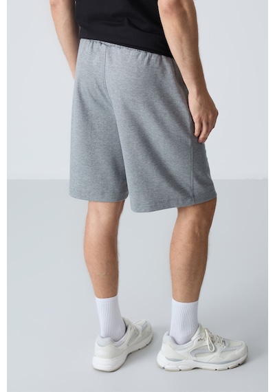 Air Jones Tommy Life Gri Melanj Pamuklu Kalın Yumuşak Dokulu Standart Fit Basic Erkek Şort - 81277 GRI MELANJ Air Jones Tommy Life Gri Melanj Pamuklu Kalın Yumuşak Dokulu Standart Fit Basic Erkek Şort - 81277 GRI MELANJ