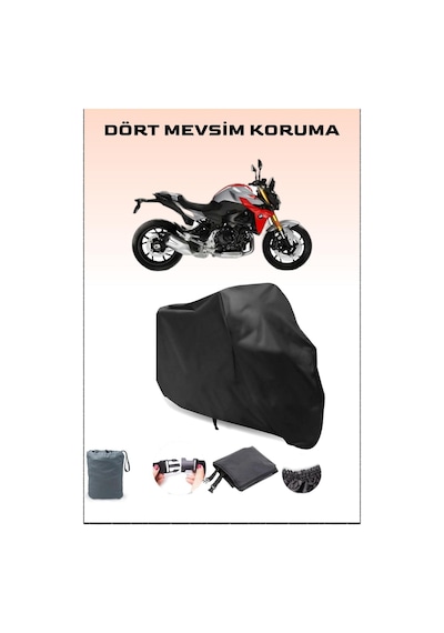 Siyah Bmw F 900 R Uyumlu Motorsiklet Branda, Motor Örtüsü