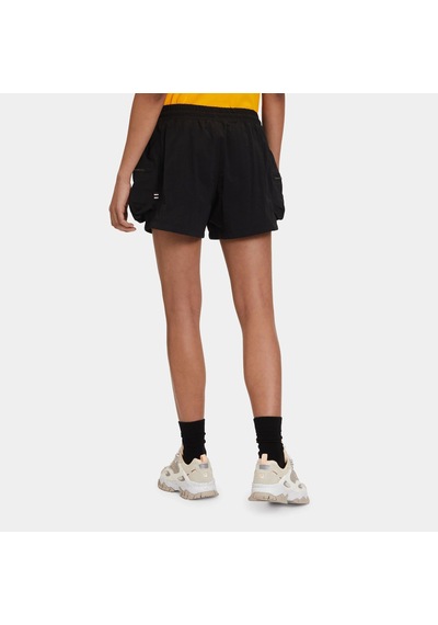 Fila Siyah Crınkle Nylon Shorts Siyah