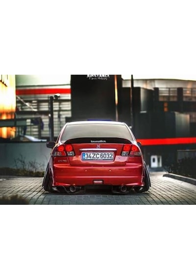 Honda Civic Vtec 2 Spoon Spoiler Fiber