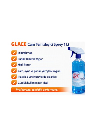 Cam Temizleme Sıvısı 1lt