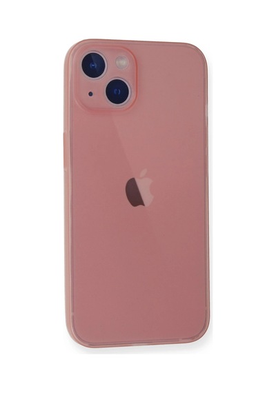 Newface - 197 - iPhone Uyumlu 14 Plus Kılıf Pp Ultra İnce Kapak - Csmo-tex - - Pembe