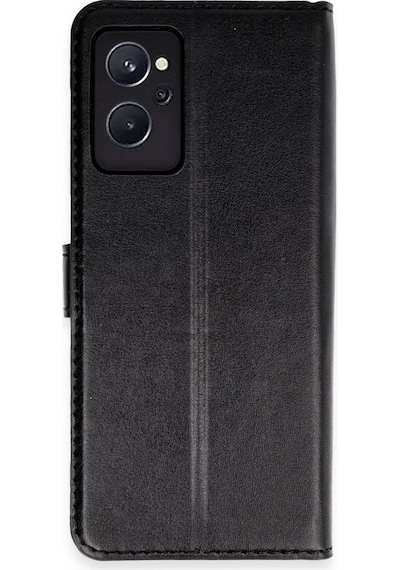 Realme 9i 4g Trend S Plus Kapaklı Kılıf - Siyah