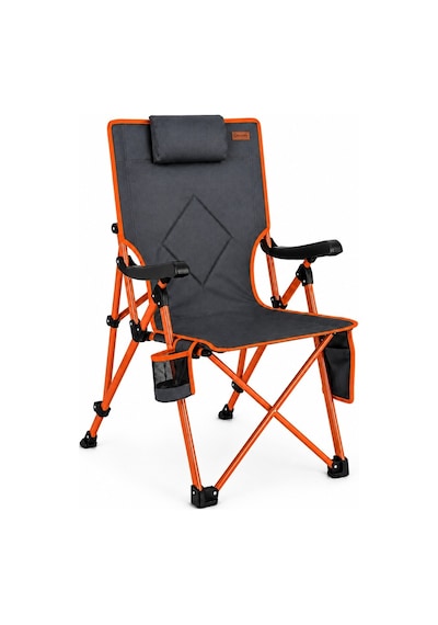Madfox Flexlounge 3x Katlanabilir Kamp Sandalyesi Steel Ember Turuncu