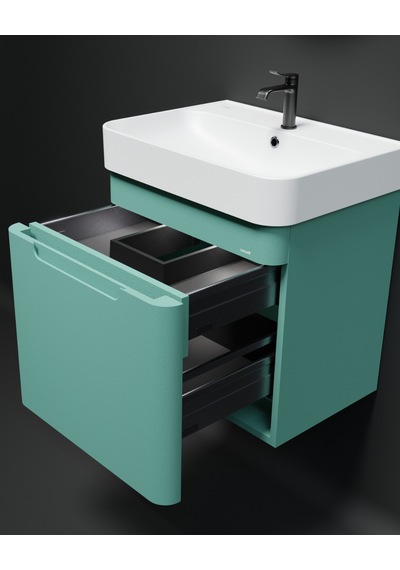 Creavit Colorit Çekmeceli Lavabo Dolabı 60 Cm Nil Yeşili Yeşil Creavit Colorit Çekmeceli Lavabo Dolabı 60 Cm Nil Yeşili Yeşil