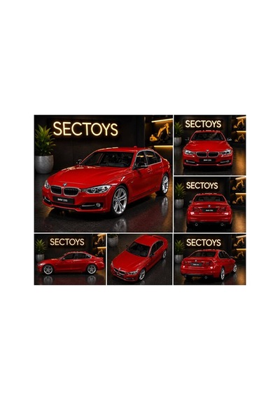 1:24 Ölçek Bmw 335i Diecast Model Araba Bmw F30 Model Araba Açılan Kapılar