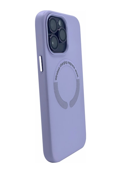 Nettech - Apple Uyumlu iPhone 14 Pro Deri Magsafe Seri Arka Koruma Kılıf - Kırmızı Kirmizi
