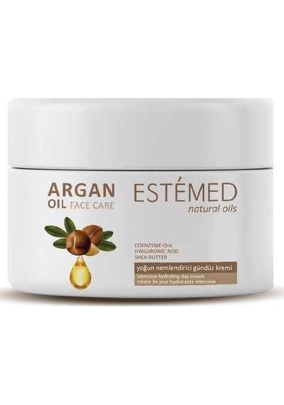 Estemed Yoğun Nemlendirme Gündüz Bakım Kremi & Argan Intensıve Hydratıng Day Cream 50ml