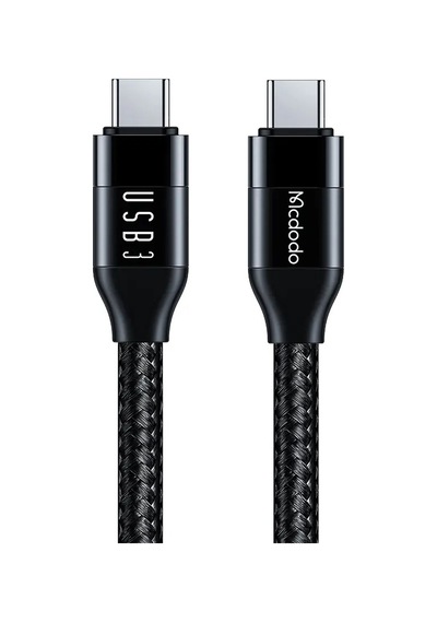 Mcdodo Ca-7132 Typec Typec Usb 3 100w Data Şarj Kablosu 1.2m - Siyah