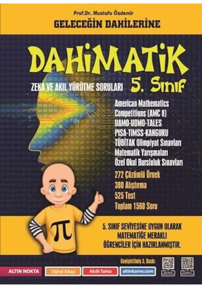 Altın Nokta Yayınları 5.sınıf Bilsem-kanguru-olimpiyat Sınavlarına Hazırlık Seti 4 Kitap