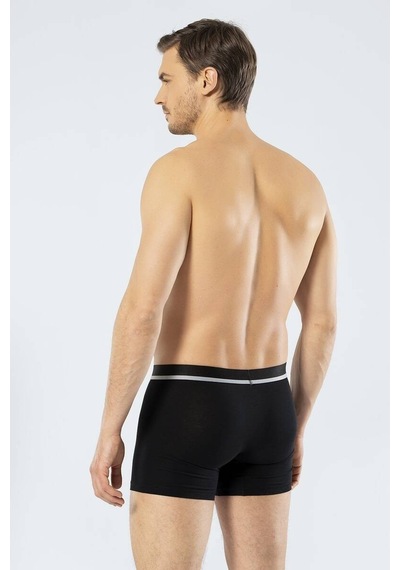 Cacharel Erkek Likralı Boxer Siyah 001