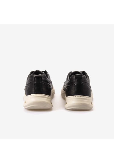 Kemal Tanca Hakiki Deri Bağcıklı Erkek Spor & Sneaker Ayakkabı 2824 Siyah