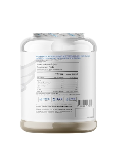 Supplementler Whey Protein 1000 Gr Kurabiye