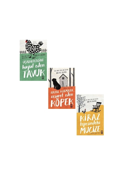 Sun-Mi Hwang Seti 3 Kitap (Hayal Kurmaya Cesaret Eden Köpek - Uça