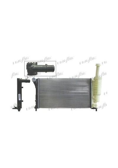 Su Radyatörü - Fiat Panda - Orıs-mfı378023
