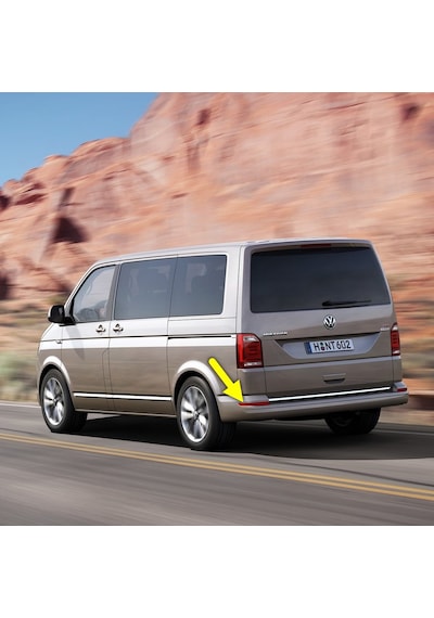VW Transporter T6 2016-2019 Sol Arka Tampon Reflektörü 7E0945105D