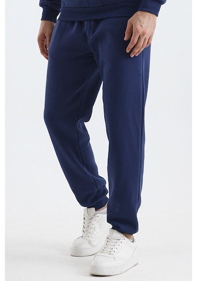 Monox Erkek Jogger 3 İplik Alt Eşofman Açık Lacivert