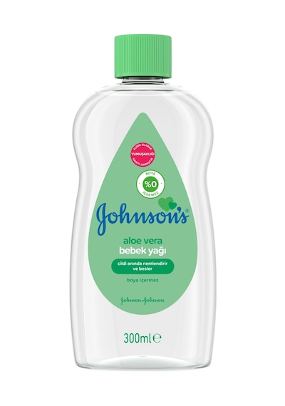 Johnson's Baby 677900 Aloe Vera Bebek Yağı 300 ML